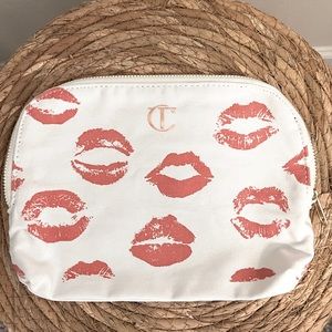 NEW!💋Charlotte Tilbury 1st Edition Makeup Bag | Lip Print, Travel Bag |